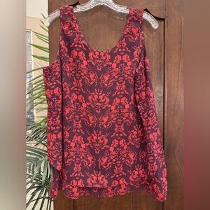 CAbi Cameo Layered Sleeveless Blouse